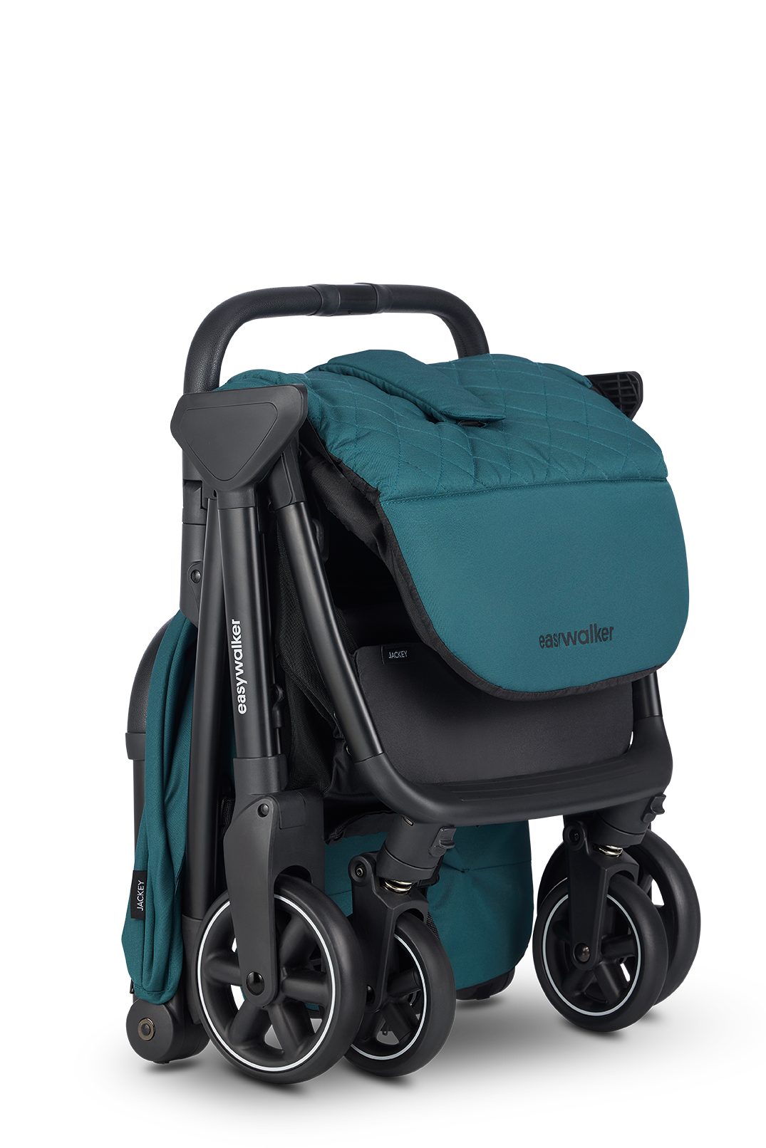 Folding buggy in a top bag