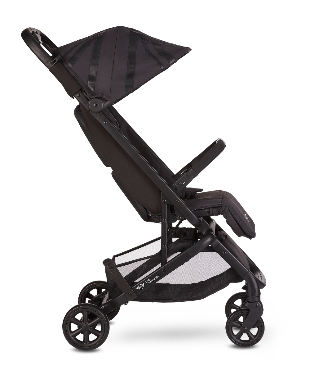 compact travel buggy black